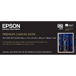 Epson Toile Premium Canvas Satin 350g 24"" (0,610x12,2m)