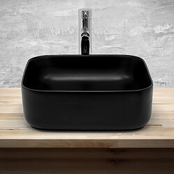 Avis ML DESIGN MODERN LIVING Lavabo 39,5x39,5x14 cm céramique noire ML-Design