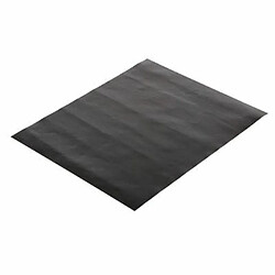 Lot de 6 Feuilles de Cuisson BBQ 40cm Noir