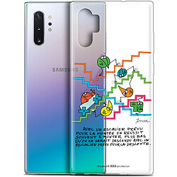 Caseink Coque Pour Samsung Galaxy Note 10+ / Plus (6.8 ) [Gel HD Collection Les Shadoks ? Design L'escalier - Souple - Ultra Fin - Imprimé en France]