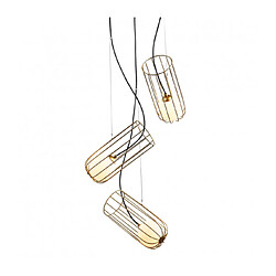 Luminaire Center Suspension moderne Coco 3 ampoules