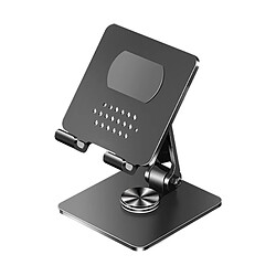 Riffi iLike STM4 Support de tablette en métal avec angle parfait réglable et rotation à 360° Noir