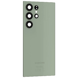 Avis Samsung Vitre arrière Original pour Samsung Galaxy S24 Ultra Vert Pâle