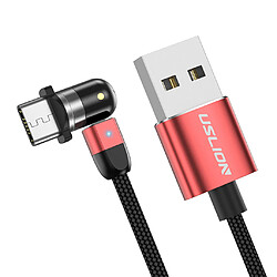 Avis 540 Câble USB De Charge Magnétique 360180 Rouge 0,5 M Type-C