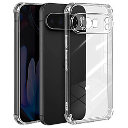 Mayaxess Coque Antichoc pour Google Pixel 9 Pro XL Coins Renforcés Transparent