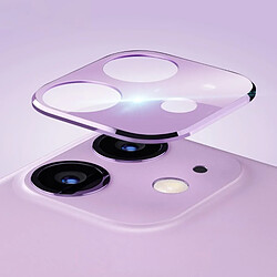 Wewoo Film de verre trempé Pour iPhone 11 de protection objectif de caméra arrière Armor violet