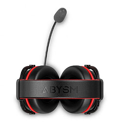 Avis NGS Abysm AG700 7.1 Casque Gaming avec Microphone Amovible - Arceau Ajustable - Oreillettes Rembourrées - Commandes Filaires - Câble 1,20 m - Couleur Noir/Rouge