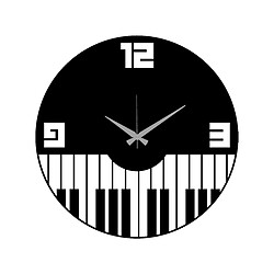 EPIKASA Horloge Murale Pianoforte