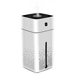 Humidificateur NW 1776 Humidificateur d'aromathérapie Humidificateur ultrasonique rechargeable USB Humidificateur de voiture ultra-silencieux Humidificateur continu 24h / 24 Grande capacité Coloré LED Contre-chaleur de pollen lumineux 1000 ML.