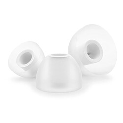 OKULI 12 x Écouteurs en Silicone Embouts d'oreilles pour Bowers & Wilkins Pi5, Pi7 Casque Écouteurs en Blanc