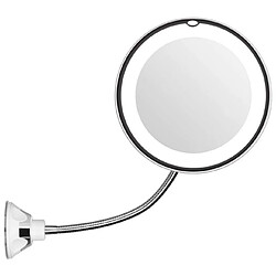 Universal Miroir de maquillage à LED lumineux à col d'oie souple miroir de maquillage à loupe chambre à coucher salle de bain | miroir de salle de bains