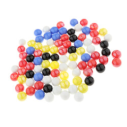 ensemble de billes de verre boule de billes 90pcs pour jouet de développement de dames chinoises