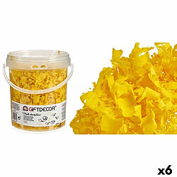 Gift Decor Copeaux décoratifs 1,4 L Jaune (6 Unités)