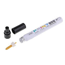 Acheter Imperméable à L'eau Permanent Peinture Stylo Pneu Métal Extérieur Marquage Marqueur D'encre Noir