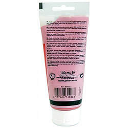 Pebeo Peinture acrylique transparente - Rouge carmin - 100 ml