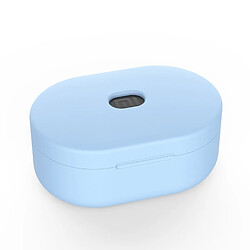 Wewoo Coque Étui de protection en silicone pour Xiaomi Redmi AirDots bleu ciel