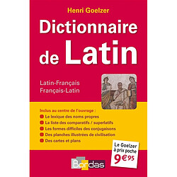 Dictionnaire de latin : latin-français : français-latin