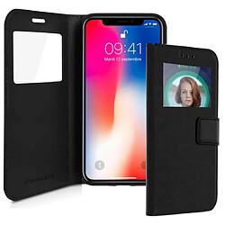 Ipomcase Coque Etui Housse de protection pour iPhone X et iPhone XS -Noir