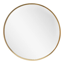 Avis Miroir mural Modugno rond diamètre 40 cm doré [en.casa]