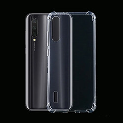 Wewoo Coque Souple Pour Xiaomi Mi CC9e Housse TPU transparente ultra-mince à quatre angles antichoc