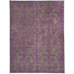 Vidal Tapis de laine 303x235 Violet Modern Nehmo