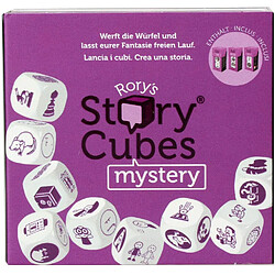 Asmodee Italia 8079 Rory's Story Cubes Mistery Jeu de dés pour créer des Histoires en Italien