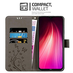 Avis Cadorabo Coque Xiaomi RedMi NOTE 8 Etui en Gris