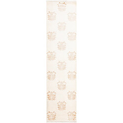 Vidal Tapis de couloir en laine 399x99 beige Darya