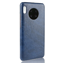 Avis Wewoo Coque Rigide Pour Huawei Mate 30 Shockproof Litchi PC + PU Case Blue