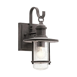 Elstead Lighting Applique murale extérieur Riverwood Zinc patiné