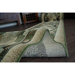 Avis RUGSX TAPIS DE COULOIR BCF IMPRESJA olive 100 cm 100x460 cm