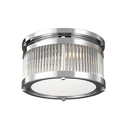 Elstead Lighting Plafonnier Salle de bains Paulson Acier Chrome