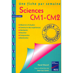 Sciences, CM1-CM2