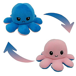 Universal Poupée Octopus réversible - jouet en peluche à double face