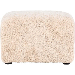 Avis Vind Pouf en tissu doux Frankie 50 x 50 x 35 cm.