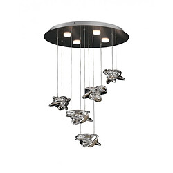 Luminaire Center Suspension Nido - Chrome