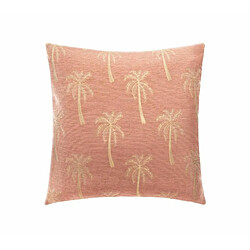 Acheter But Housse de coussin 40x40 cm PALMIER Rose