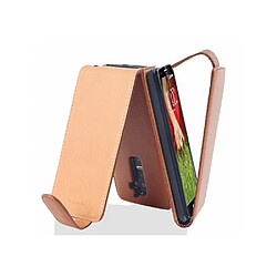 Cadorabo Coque LG G2 Etui en Marron