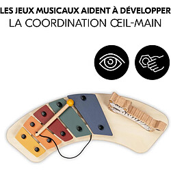 Hauck Tablette de jeux Alpha play Music zèbre