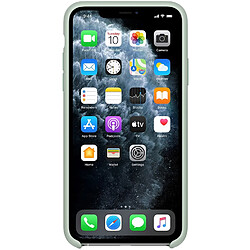 Apple Coque en silicone pour l'iPhone 11 Pro Max - Beryl