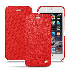 Housse cuir Apple iPhone 6S - Rabat horizontal - Tomate ( Pantone #a61715 ) - NOREVE