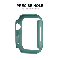 Enkay Coque en TPU caoutchoutée vert pour votre Apple Watch Series 7 45mm