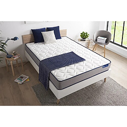 ACTISOM matelas Latex et Mémoire de forme ACTILATEX FORM 80x200 cm 5zones de confort pas cher