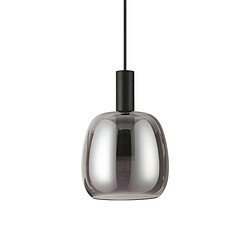 Avis Ideal Lux Suspension Coco-1 1 ampoule Verre,métal Noir