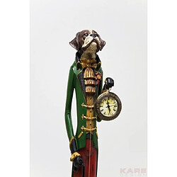 Karedesign Horloge à poser Gentlemen chien 138cm Kare Design