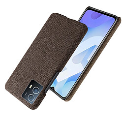 Coque en TPU anti-chocs, marron pour votre Vivo Y55 5G/IQOO U5