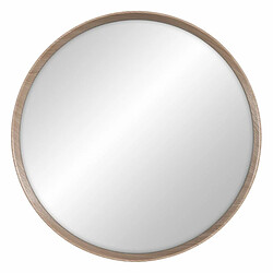 BigBuy Home Miroir mural Beige Naturel 54 x 6,8 x 54 cm