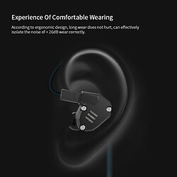 Acheter Wewoo Ecouteur Kit Mains libre noir pour iPhone, iPad, Galaxy, Huawei, Xiaomi, LG, HTC et Autres Smart 1.2 m 3.5mm Hanging Oreille Conception De Sport In-Ear Style Contrôle Du Fil Écouteur,