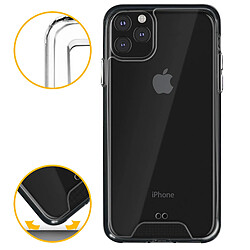 Avizar Coque iPhone 11 Pro Max Bi-matière Bumper Collection Cristal Transparent pas cher