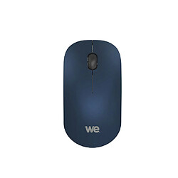 Souris sans fil optique WE - Nano Dongle USB - connexion 2.4 GHz - 1200 DPI, touché doux ,pile AA incluse, couleur bleue